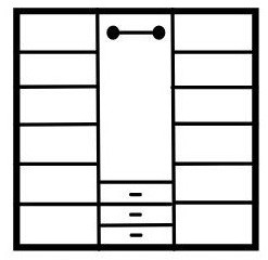 Шкаф "Лирона" 3-х створчатый Шкаф "Лирона" 3-х створчатый